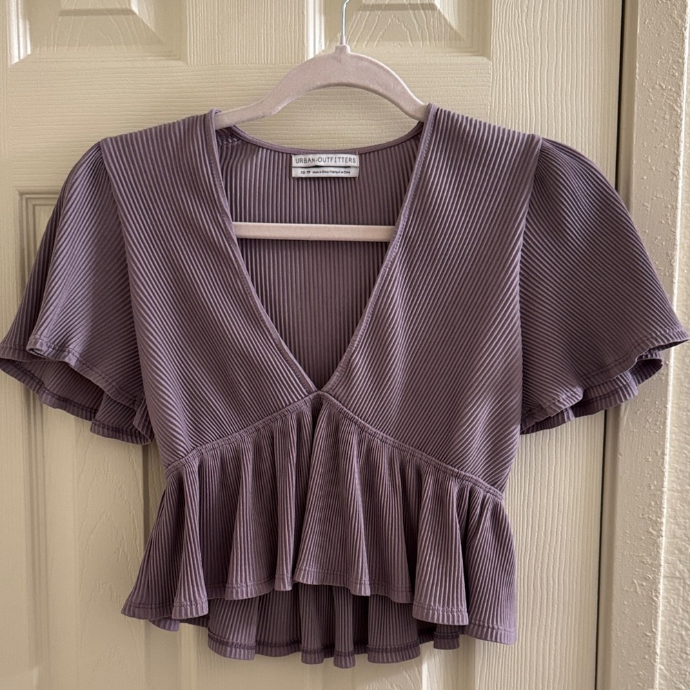 Purple urban outfitters tee